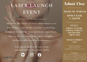 Laser Launch Event Ticket